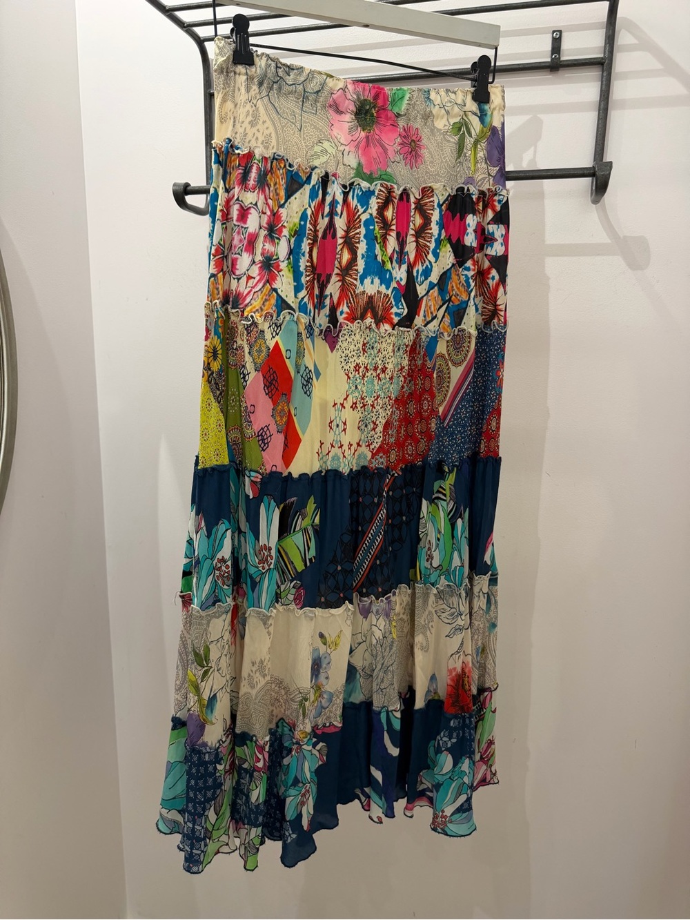 Johnny Was Tiered Maxi Skirt, Women’s XS